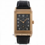 Jaeger LeCoultre Grande Reverso Rose Gold Watch Q3732470 Beverly Hills Watch Company