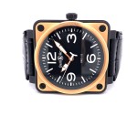 Bell & Ross BR01-92 Rose Gold Black and Carbon KR4C72 - Beverly Hills Watch Company