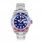 Rolex GMT Master II 40mm Pepsi Blue Dial White Gold 116719BLRO - Beverly Hills Watch Company