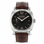 Panerai Radiomir 1940 Black Dial Brown Leather PAM00514 PQ03PT - Beverly Hills Watch  