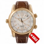 Maurice Lacroix Reveil Globe Gents 18k Rose Gold MP6388-PG101-830 6840 - Beverly Hills Watch Company Watch Store