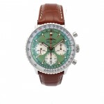Breitling Navitimer B01 Chronograph 41mm Green Dial AB0139211L1P1 - Beverly Hills Watch Company