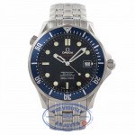 Omega Coaxial Seamaster Blue Dial Blue Bezel 2220.80 4Y1XB4 - Beverly Hills Watch Company Watch Store