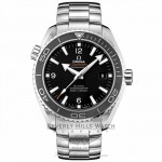 Omega Seamaster Planet Ocean 45MM Stainless Steel Bracelet Black Dial Silver Markers Black Bezel Automatic Dive Watch 232.30.46.21.01.001 Beverly Hills Watch Company Watch Store