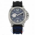 Panerai Luminor Marina Automatic 44mm Anthracite Arabic Dial Rubber Strap PAM00086 T0V17L - Beverly Hills Watch Company