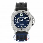 Panerai Luminor Submersible Automatic Acciaio 44mm PAM00731 V64A3D - Beverly Hills Watch 