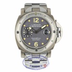 Panerai Submersible PAM170 44mm Titanium Stainless Steel Slate Dial PAM00170 XA9D68 - Beverly Hills Watch