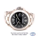 Panerai Luminor Marina Titanium Black Dial Automatic PAM00221 3RAF25 - Beverly Hills Watch Company