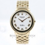Rolex Cellini 18K Yellow Gold 36mm Case and Bracelet Ladies Watch 6623 Beverly Hills Watch Company