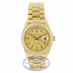 Rolex Day-Date President 18k Yellow Gold 36MM 18038 WXAAUD - Beverly Hills Watch Company