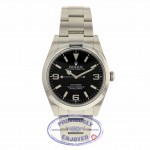 Rolex Explorer I 39mm Stainless Steel Black Dial Watch 214270 K8LDCT - Beverly Hills Watch Company 