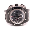 Audemars Piguet Royal Oak Offshore Chronograph 44mm Black Ceramic Grey Dial 26405CE.OO.A002CA.01 T6EUPE - Beverly Hills Watch Company