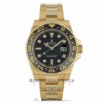 Rolex GMT Master II 18k Yellow Gold Oyster Perpetual 116718 YC0QT8 - Beverly Hills Watch Company