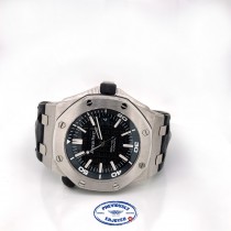Audemars Piguet Royal Oak Offshore 42mm Diver Black Dial Stainless Steel 15703ST.OO.A002CA.01 A7JC6C - Beverly Hills Watch Company