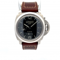 Panerai 1950 Luminor 8 Day Power Reserve GMT PAM00233 - Beverly Hills Watch Company