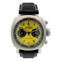 Panerai Ferrari Granturismo Chronograph 45MM Yellow Dial FER00011 - Beverly Hills Watch Company