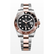 Rolex GMT Master II "Root Beer" Everose and Stainless 126711CHNR - Beverly Hills Watch Company