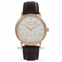 A. Lange & Sohne Saxonia 18K Rose Gold Automatic Watch 380.032 Beverly Hills Watch Company Watches