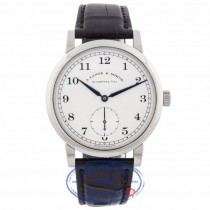 A. Lange & Sohne 1815 Manual Wind 40mm White Gold Alligator Strap 233.026 4544XF Beverly Hills Watch Company