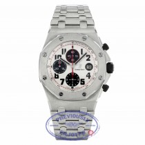 Audemars Piguet Offshore Chronograph 42mm Stainless Steel Case Panda Dial 26170ST.OO.1000ST.01 QH8V1Z - Beverly Hills Watch Company 