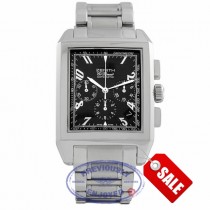 Zenith El Primero Grande Port Royal Rectangle Chronograph Stainless Steel Black Dial 03.0550.400/22.M550 BC3T6G - Beverly Hills Watch Store Watch Store
