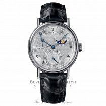 Breguet Classique Power Reserve Silver Dial Automatic White Gold 7137BB/11/9V6 F8M7CR - Beverly Hills Watch 