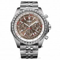 Breitling Bentley Motors T Speed Stainless Steel Chronograph Bronze Dial A2536513/Q565 YY2PK2 - Beverly Hills Watch Company Watch Store