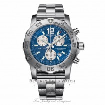 Breitling Colt Chronograph II Stainless Steel Blue Dial A7338710/C848 - Beverly Hills Watch Company Watch Store