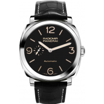 Panerai Radiomir 1940 45mm Stainless Steel Black Dial PAM00572 - Beverly Hills Watch Company 