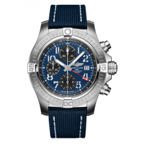 Breitling Avenger Chronograph GMT 45mm Blue Dial A24315101C1X2 - Beverly Hills Watch Company