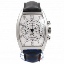 Franck Muller Casablanca Chronograph White Dial Stainless Steel 40MM 8880.CC.C R6RSRB - Beverly Hills Watch Company Watch Store