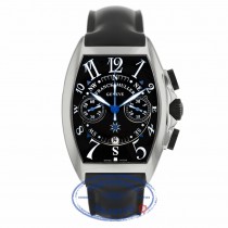 Franck Muller Master of Complications Mariner Stainless Steel Chronograph Black Dial Black Rubber Strap 8080 CC AT MAR 1M08ND  - Beverly Hills Watch Company