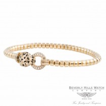 Naira & C 18k Yellow Gold Enamel and Diamonds Panther Bracelet OM-CCMI0265/400/E/B-Y FZQRJ9 - Beverly Hills Watch Company Jewelry