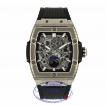 Hublot Spirit Of Big Bang Moonphase 42mm Titanium Tonneau 647.NX.1137.RX ZAQ5RR - Beverly Hills Watch