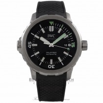 IWC Aquatimer 42MM Stainless Steel Automatic Black Dial Black Rubber Strap IW329001 H8WDMN - Beverly Hills Watch Company Watch Store