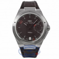 IWC Big Ingenuier 45MM Stainless Steel Automatic Dark Brown Dial Alligator Strap IW500501 5NC90D - Beverly Hills Watch Company Watch Store