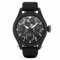IWC Big Pilot Watch Ceramic 48mm Perpetual Calendar Watch IW50292 RM5CNL - Beverly Hills Watch Company