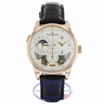 Jaeger-LeCoultre 42mm Rose Gold Duomètre Quantième Lunaire 6042422 HPHN4X - Beverly Hills Watch 