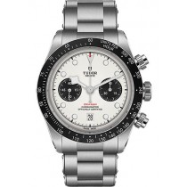 Tudor Black Bay Chrono White Dial Stainless Steel Watch M79360N-0002 - Beverly Hills Watch Company