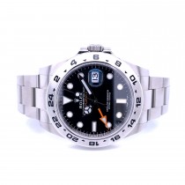 Rolex Explorer II 42MM Stainless Steel Black Dial 216570 - Beverly Hills Watch Company