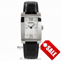 Montblanc Ladies Profile Steel Jewelry Collection Mother of Pearl Diamond Dial Stainless Steel 36128 6949 - Beverly Hills Watch Company Watch Store