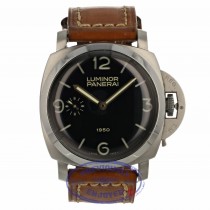 Panerai Luminor 1950 Re-Edition Stainless Steel PAM000127 W13XLD - Beverly Hills Watch Company Watch Store