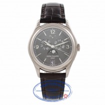 Patek Philippe Annual Calendar 18k White Gold Slate Dial 5146G-010 45HT1T - Beverly Hills Watch Company Watch Store