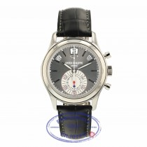 Patek Philippe Platinum Case Annual Calendar Chronograph Slate Dial 40.5mm 5960P-001 XWQ7JP - Beverly hills Watch Company