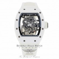Richard Mille Bubba Watson RM055 All White RM055 Ti-ATZ QZUKZD - Beverly Hills Watch