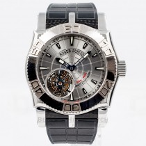 Roger Dubuis Easy Diver Stainless Steel Tourbillon Manual Wind Rubber Strap Deployment Buckle Watch SE48029-03-53-8013 Beverly Hills Watch Company Watch Store