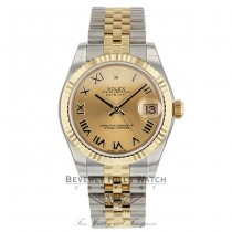 Rolex Datejust 31MM 18k Yellow Gold Stainless Steel Jubilee Bracelet 178273 J47U9Y - Beverly Hills Watch Company
