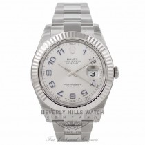 Rolex Datejust II 41mm Stainless Steel 116334 M7ZWP4 - Beverly Hills Watch Company Watch Store