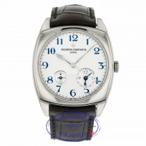 Vacheron Constantin Harmony Dual Time 40mm White Gold 7810S/000G-B050 ZKFLZL - Beverly Hilss Watch Company