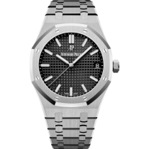 Audemars Piguet Royal Oak 41mm Stainless Steel Black Dial 15500ST.OO.1220ST.03 - Beverly Hills Watch Company